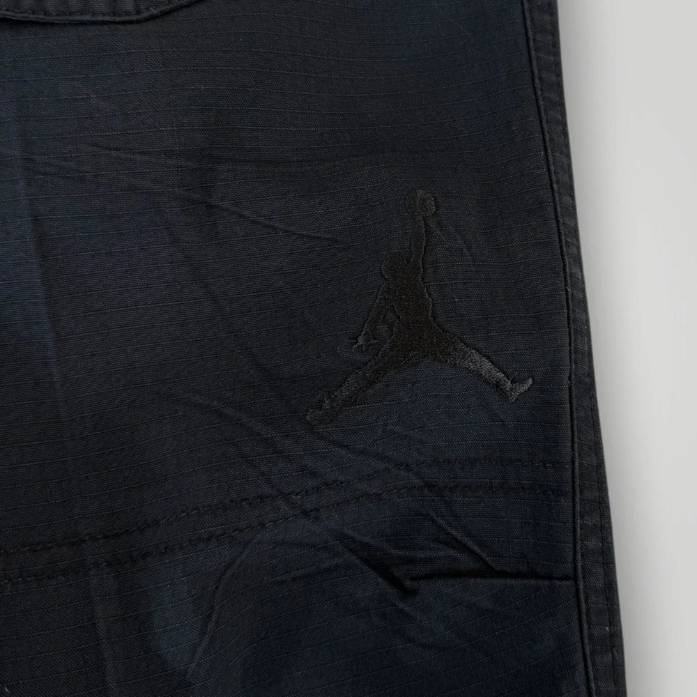 Jordan Mens Ripstop Cargo Jogger Pants 704800-010 Size 36x31 Dark Navy Blue